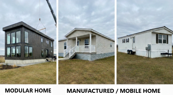 Comparison of modular vs manufactured homes including differences in construction and regulation.